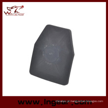 Painel plástico de SAPI tático Wargames interno para combate colete